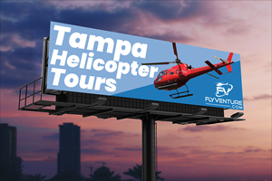 Diseño de Cartelera por VCreativeidea para Heli Aviation Florida, LLC | Diseño: #37005992