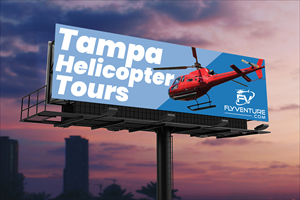 Diseño de Cartelera por VCreativeidea para Heli Aviation Florida, LLC | Diseño: #37006005