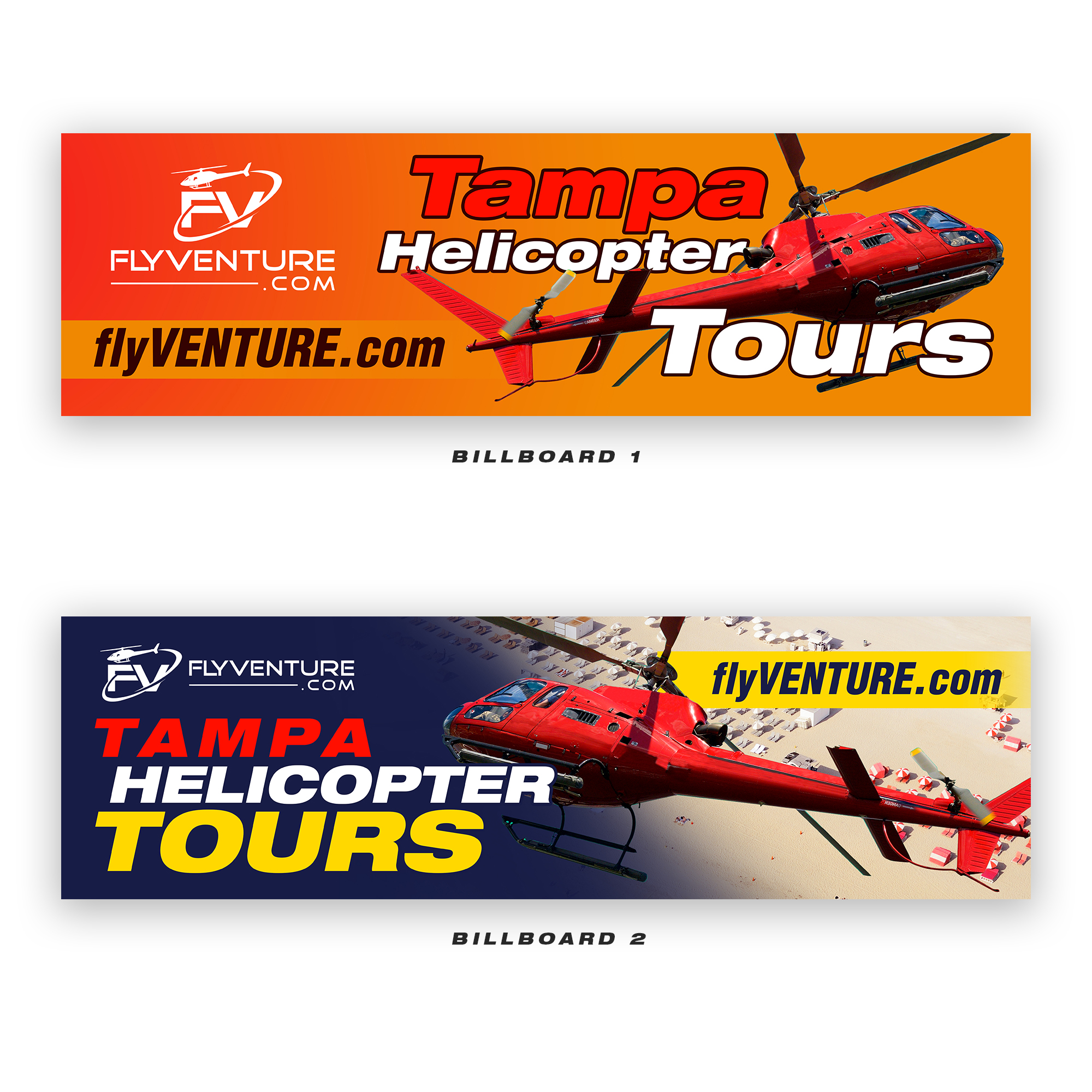 Diseño de Cartelera por debdesign para Heli Aviation Florida, LLC | Diseño #37004049