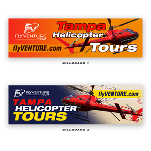 Diseño de Cartelera por debdesign para Heli Aviation Florida, LLC | Diseño: #37004049