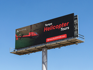 Diseño de Cartelera por creativeoutline para Heli Aviation Florida, LLC | Diseño: #37006608