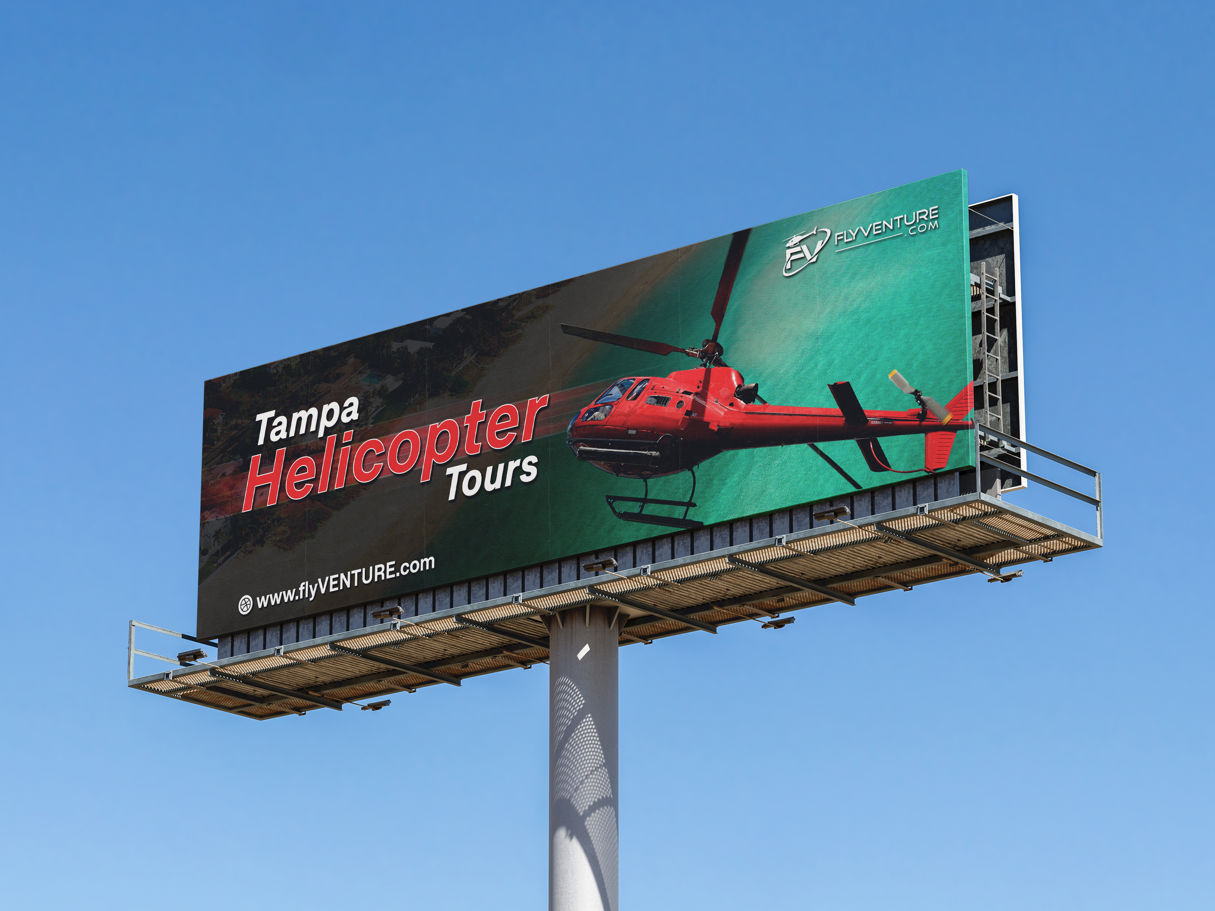 Billboard Design by creativeoutline for Heli Aviation Florida, LLC | Design #37006897