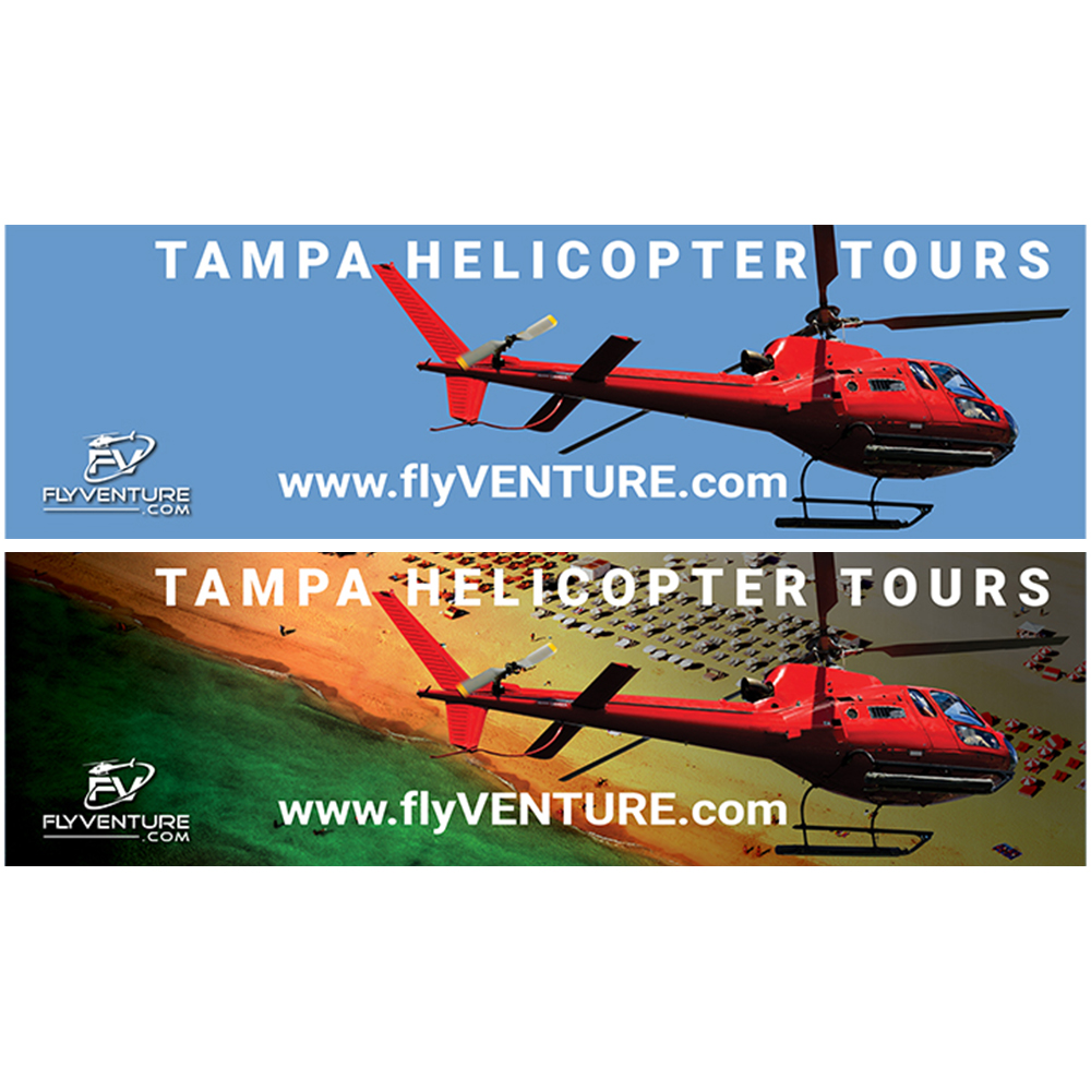 Diseño de Cartelera por vectoradics para Heli Aviation Florida, LLC | Diseño #37004332