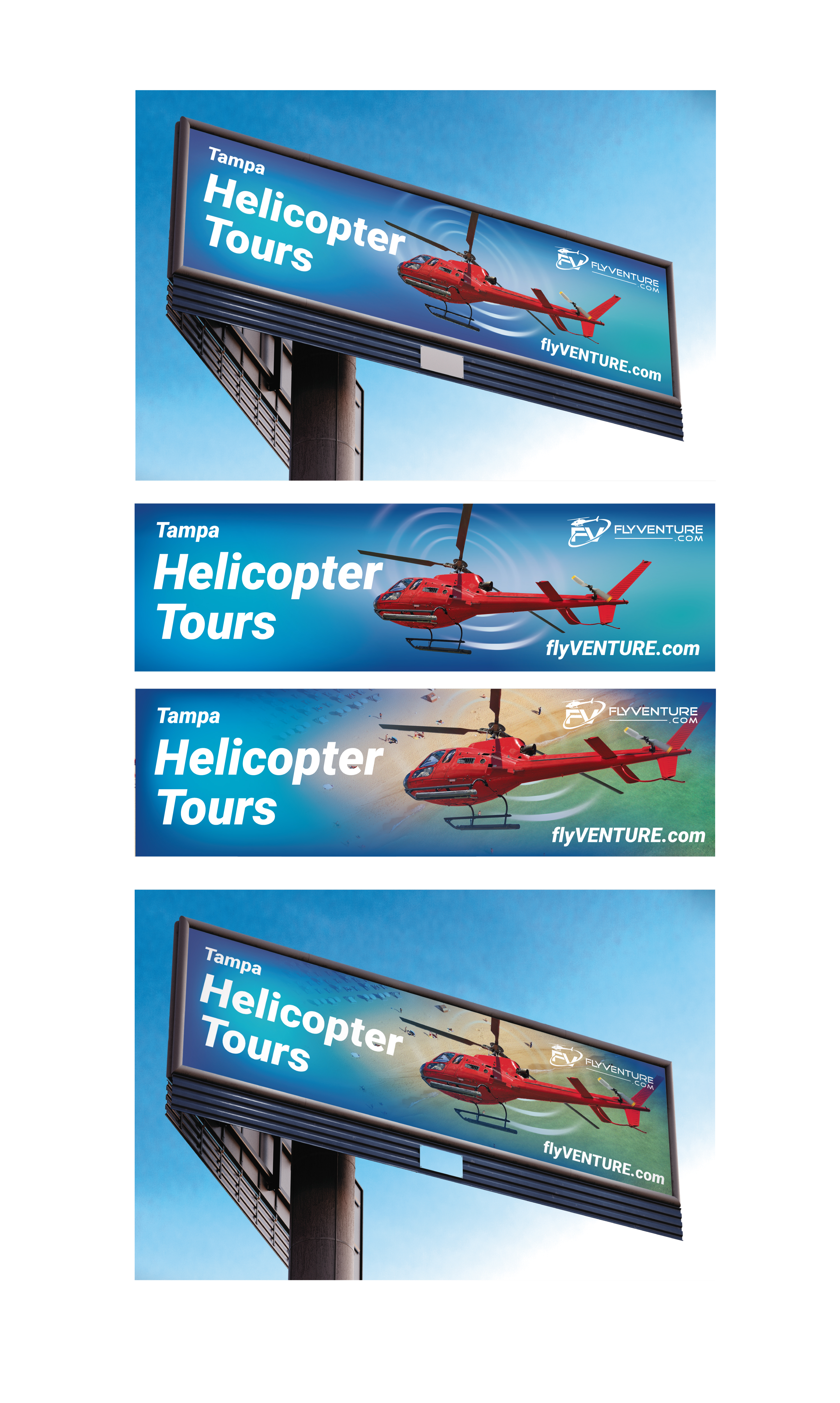 Diseño de Cartelera por saurov para Heli Aviation Florida, LLC | Diseño #37001045