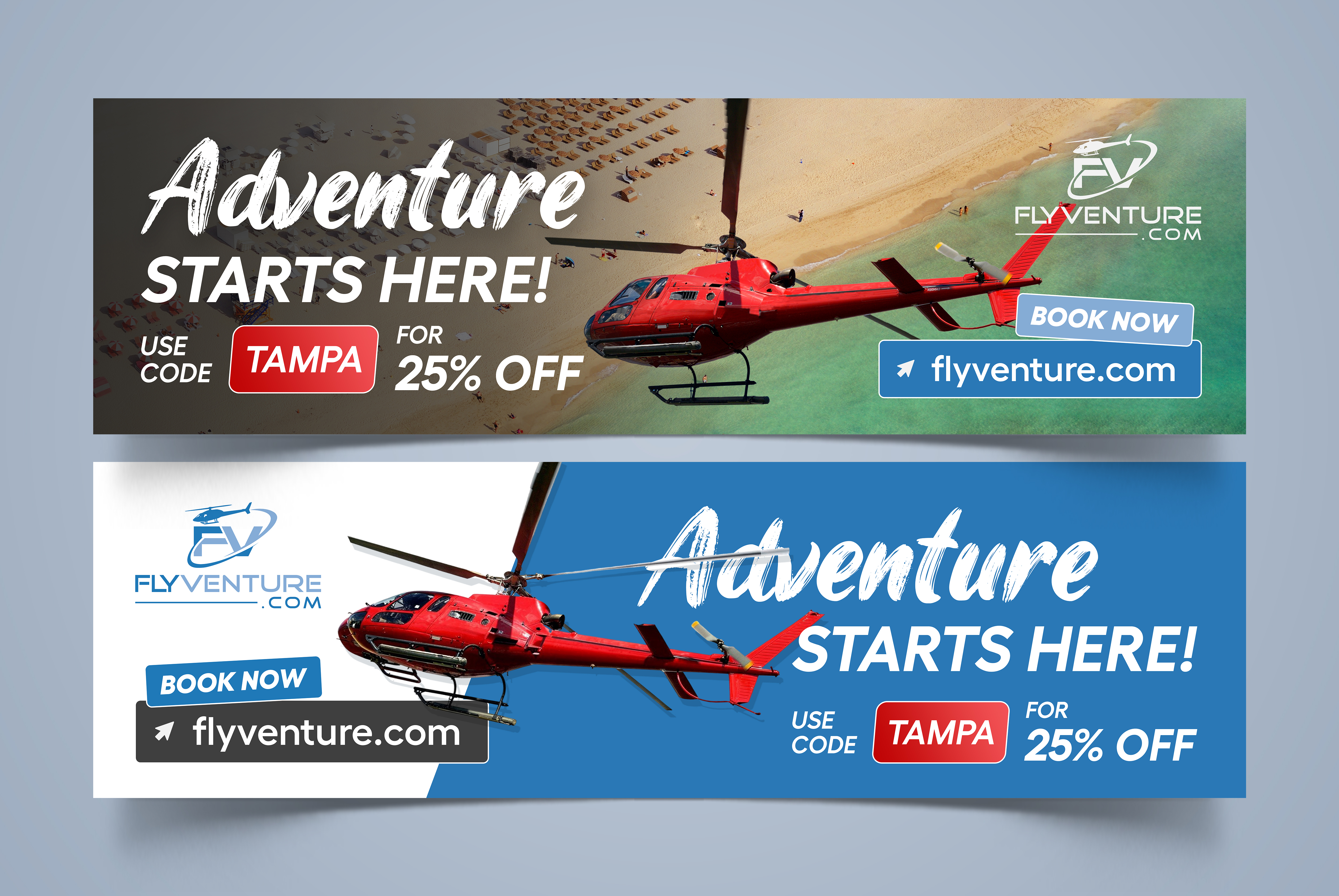 Diseño de Cartelera por Graphic Guy para Heli Aviation Florida, LLC | Diseño #37003617