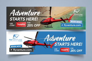 Diseño de Cartelera por Graphic Guy para Heli Aviation Florida, LLC | Diseño: #37003617