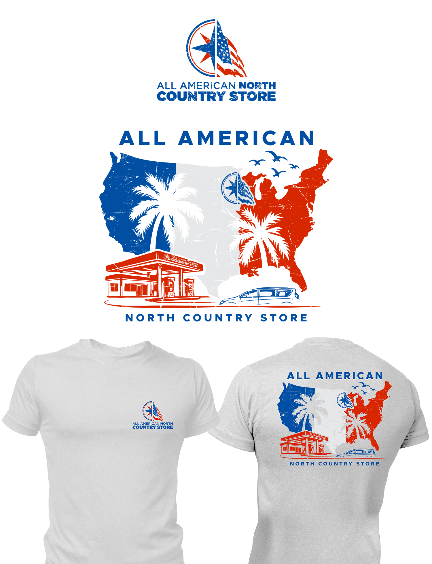 T-shirt Design by Drawingbook for American Classic | Design #37004070