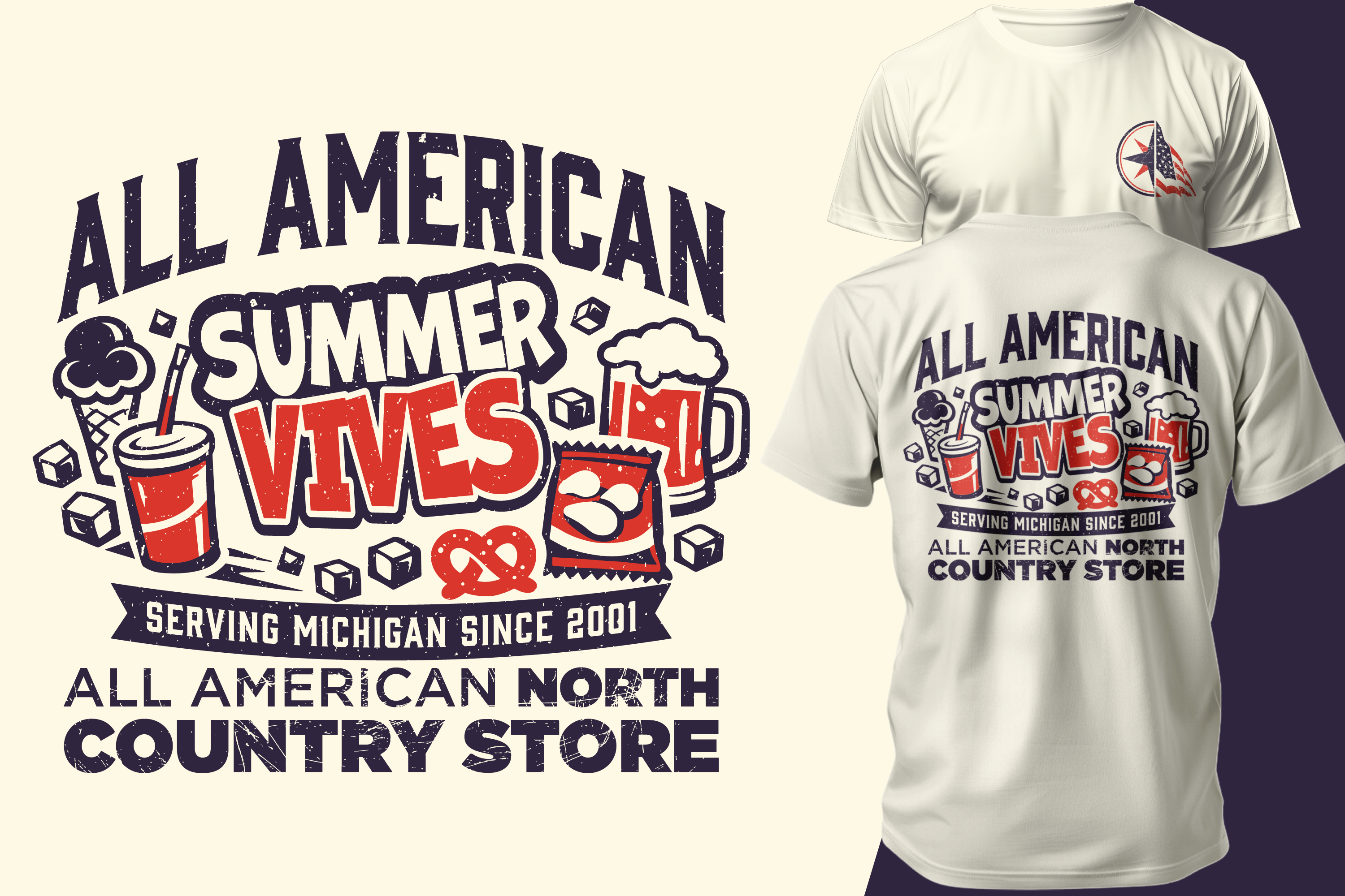 T-shirt Design by Ismail Hossain for American Classic | Design #37001201