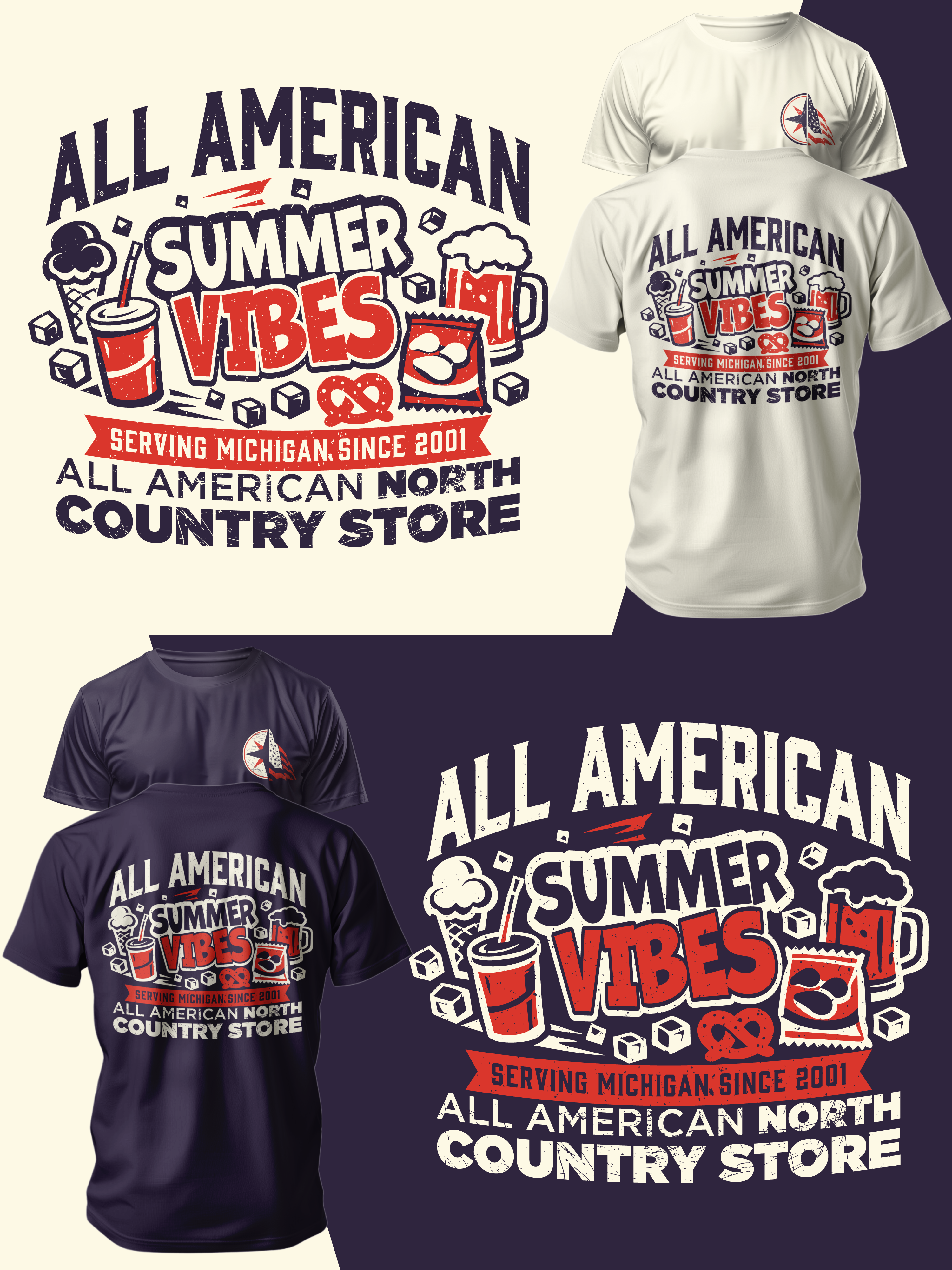 T-Shirt-Design von Ismail Hossain für American Classic | Design #37003211