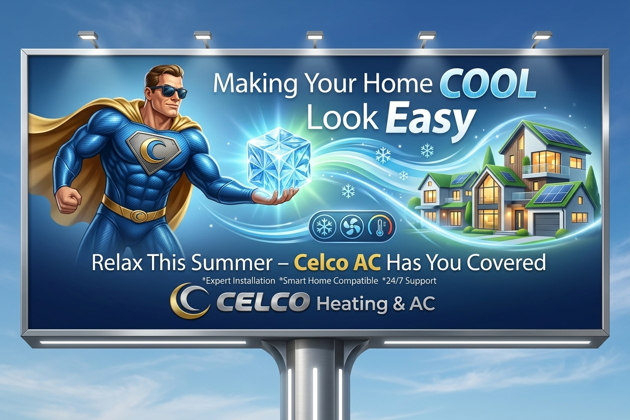 Graphic Design by Icongraphics6205 for Celco Heating and AC | Design #37022690