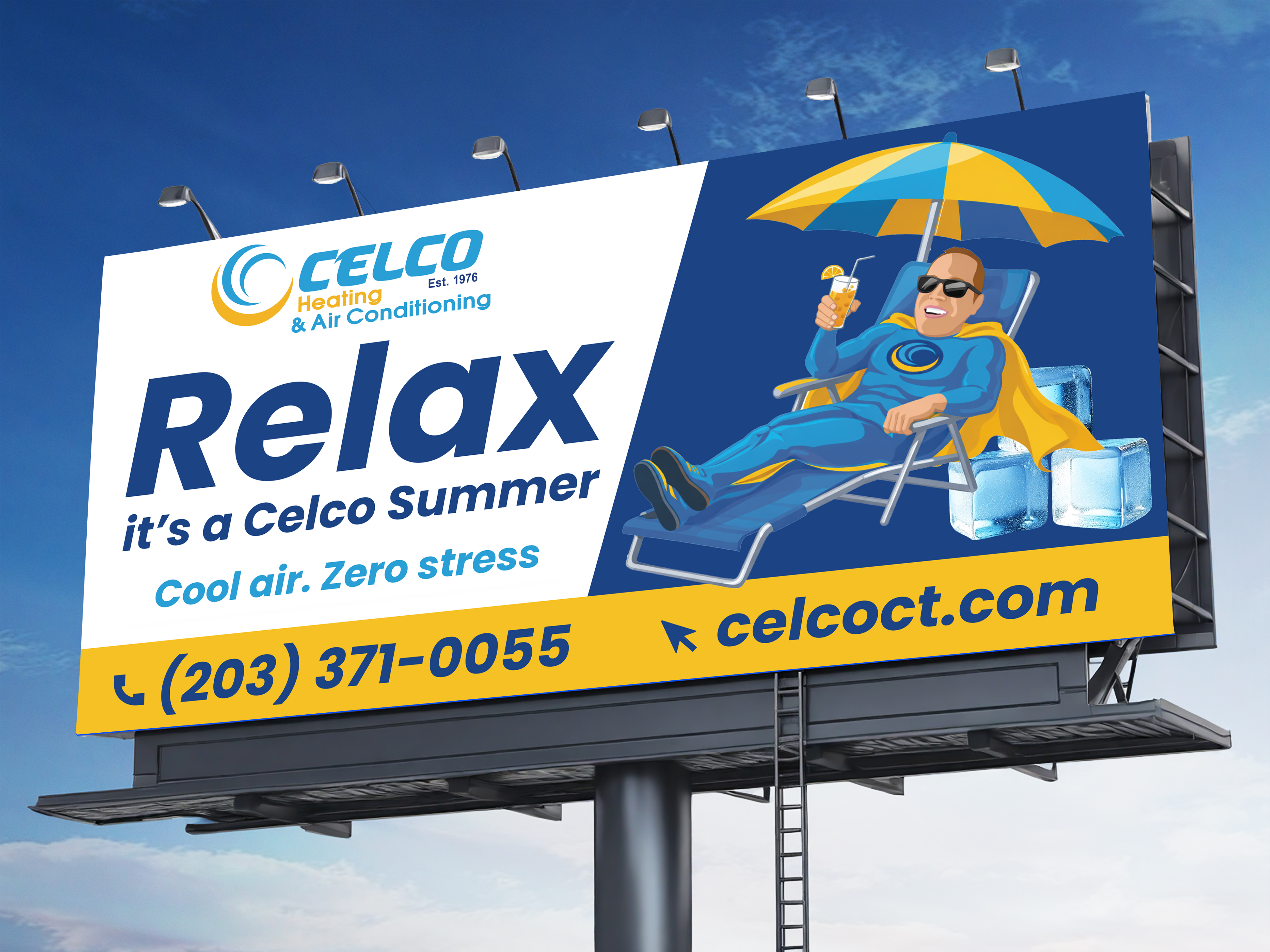 Design Graphique par saurov pour Celco Heating and AC | Design #37021538