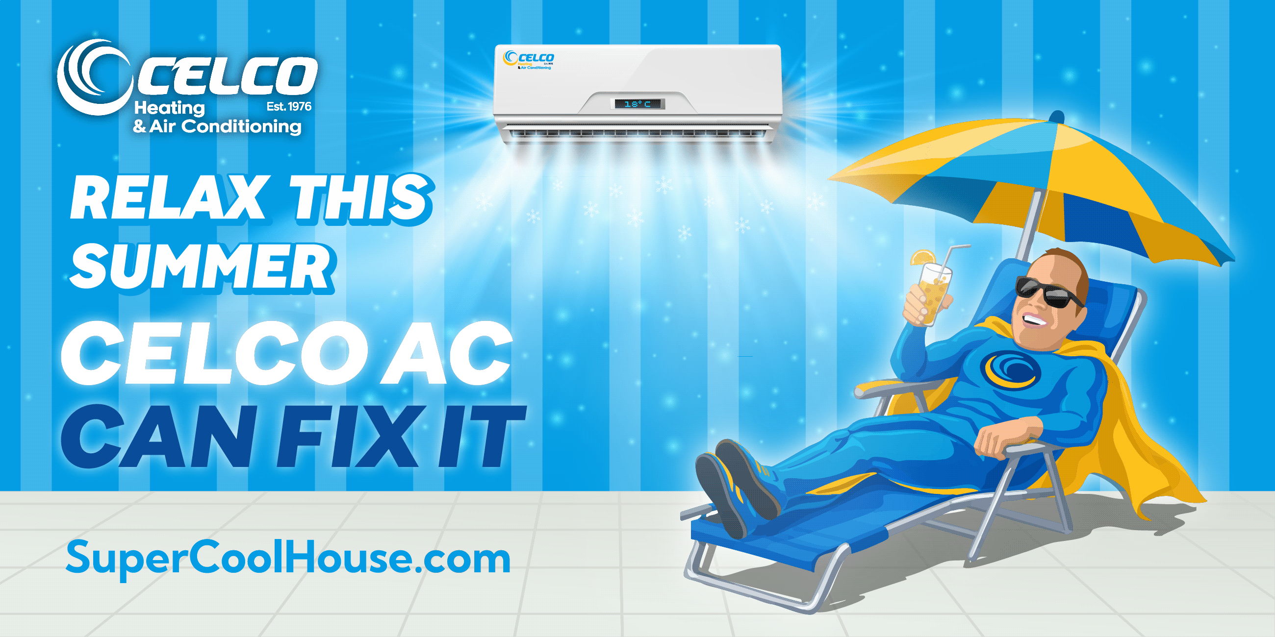 Design Graphique par Rickyy pour Celco Heating and AC | Design #37021742