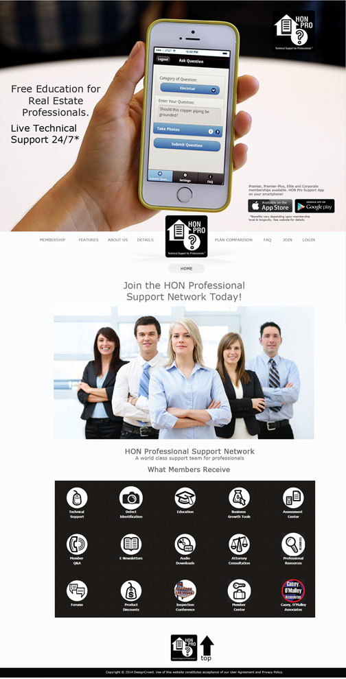 Diseño Web por ashleyperez para Home Owners Network | Diseño #3176059