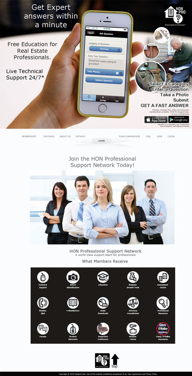 Diseño Web por ashleyperez para Home Owners Network | Diseño #3185215