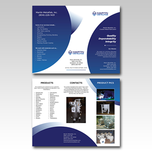 Flyer Design by YourLogoMaster for Martin Metalfab Inc | Design: #37026789