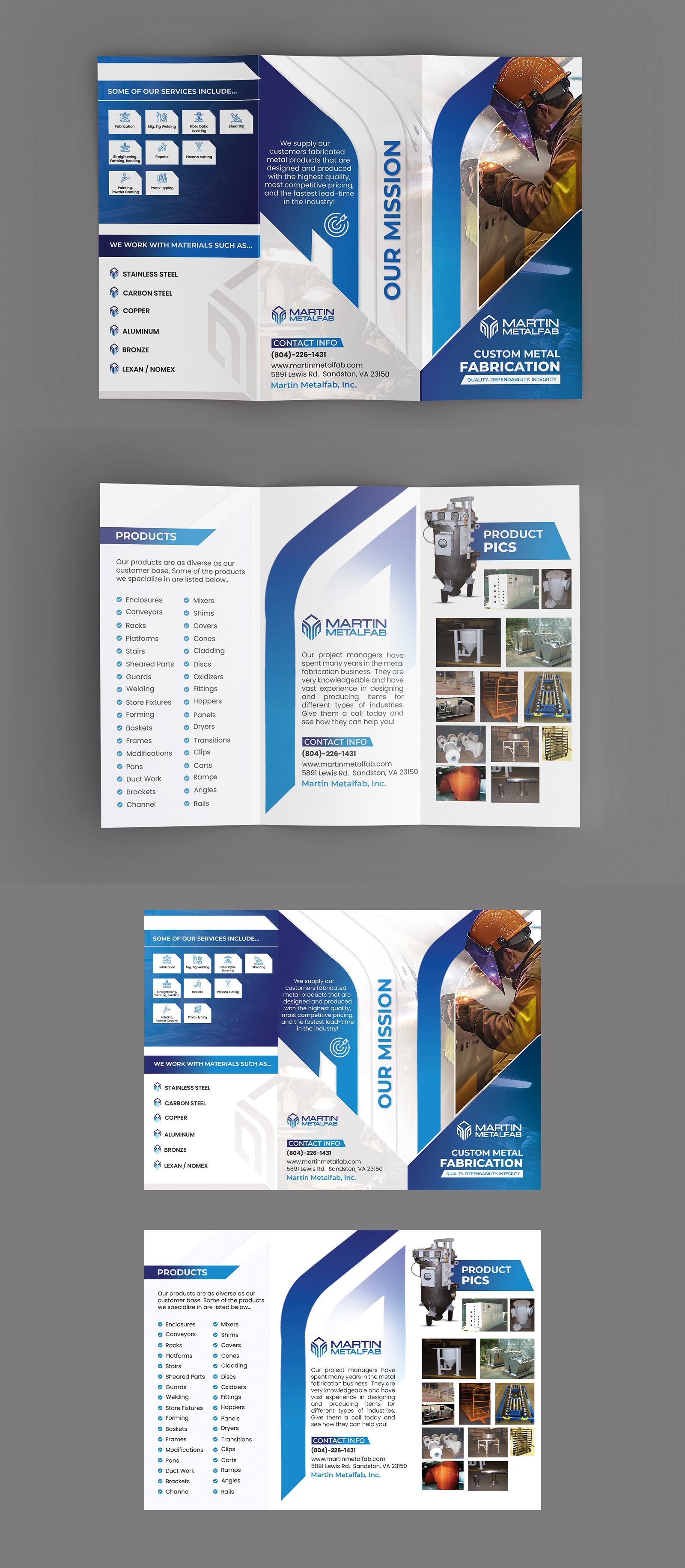 Flyer Design by Mi17design for Martin Metalfab Inc | Design #37047985