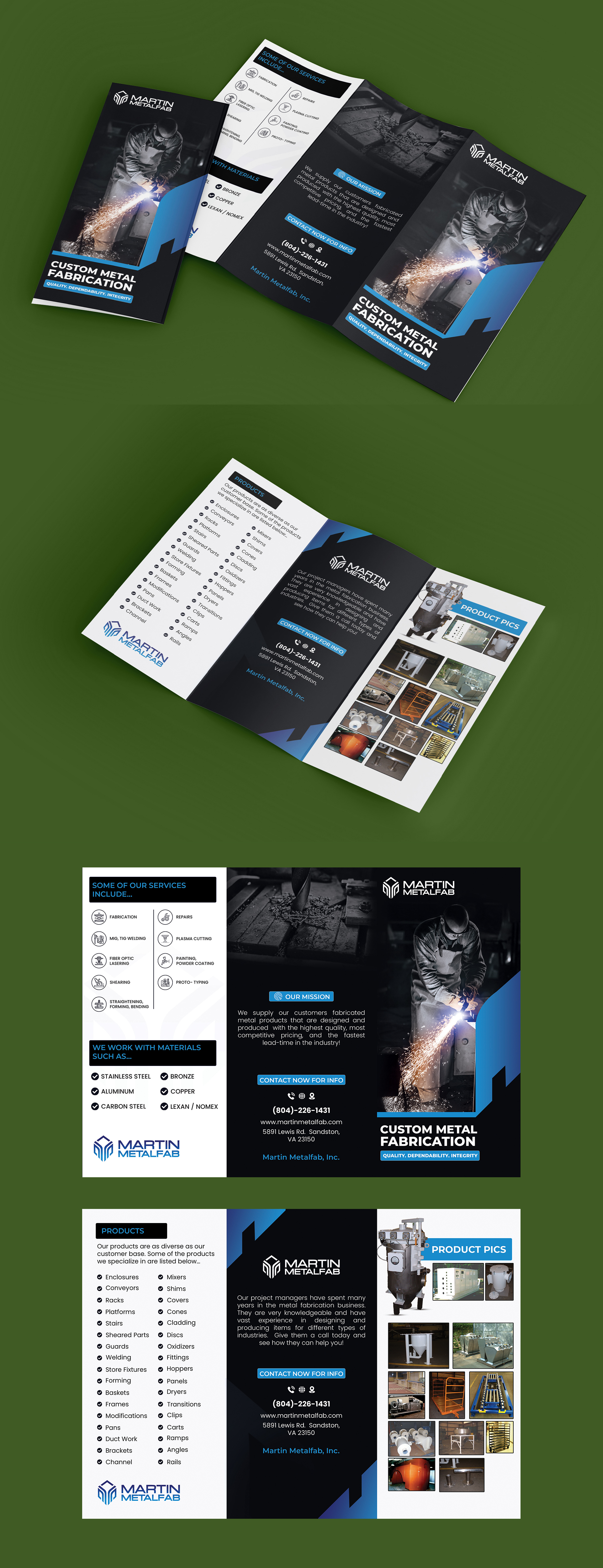 Flyer Design by Mi17design for Martin Metalfab Inc | Design #37127974