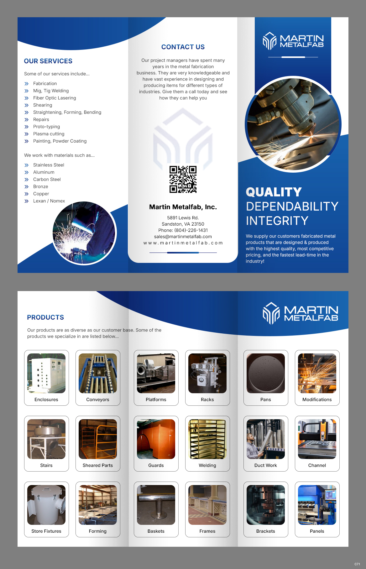 Flyer Design by pb for Martin Metalfab Inc | Design #37015731