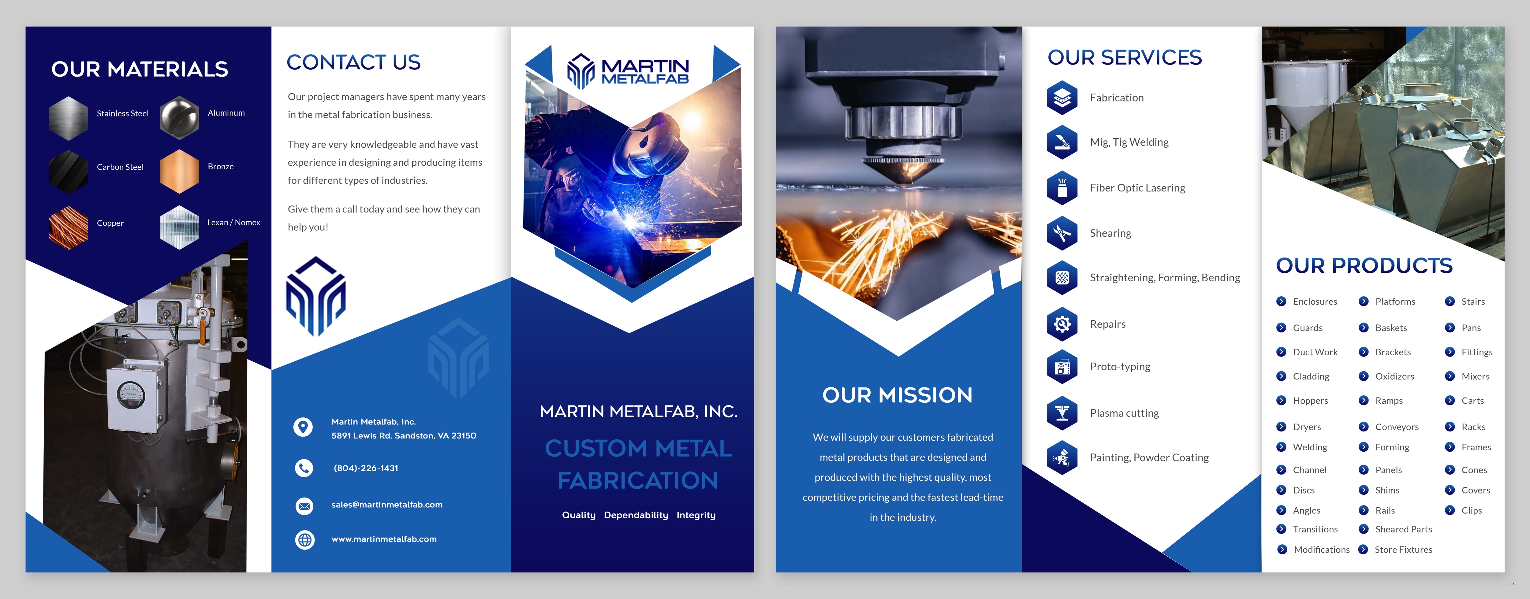 Flyer Design by pb for Martin Metalfab Inc | Design #37015740
