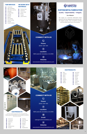 Flyer Design by pb for Martin Metalfab Inc | Design: #37015741