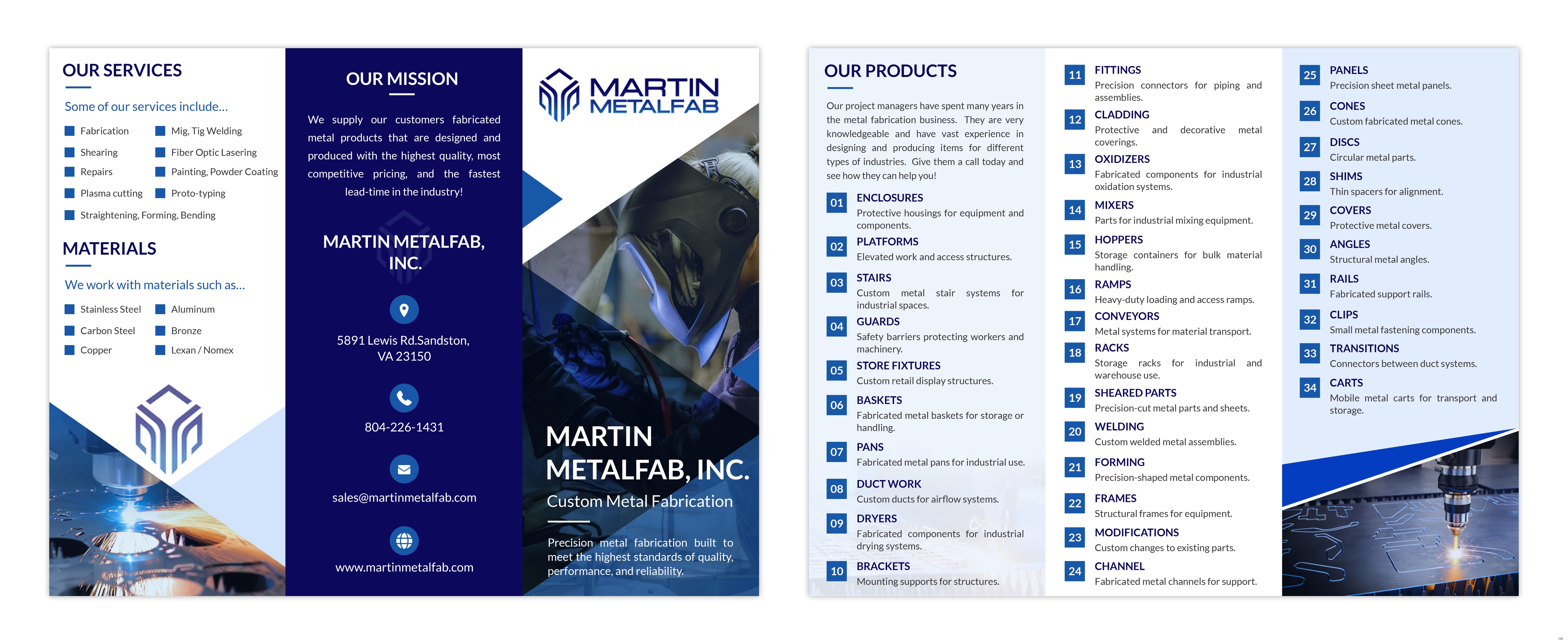 Flyer Design by pb for Martin Metalfab Inc | Design #37015744
