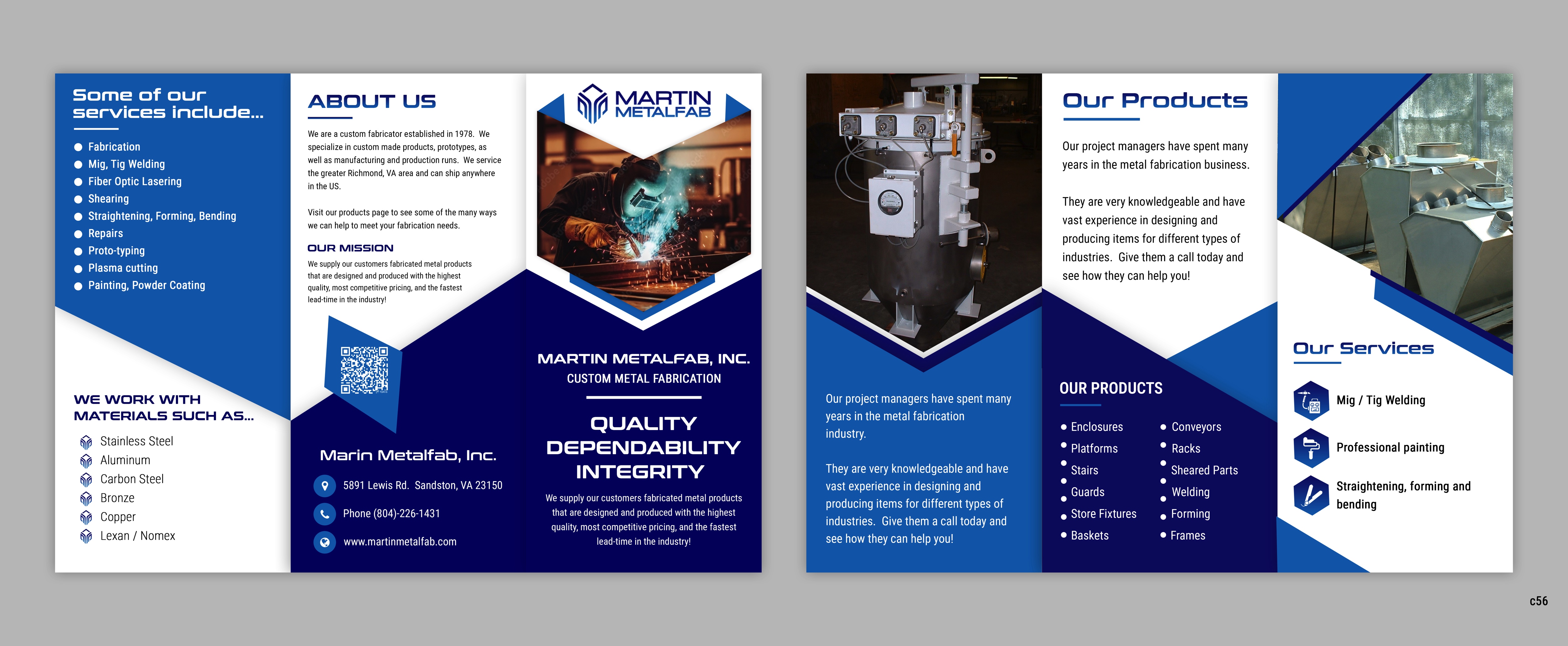 Flyer Design by pb for Martin Metalfab Inc | Design #37015745
