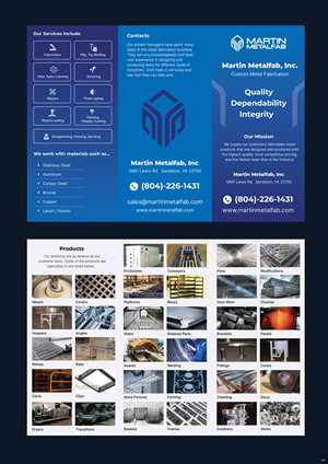 Flyer Design by pb for Martin Metalfab Inc | Design: #37015746