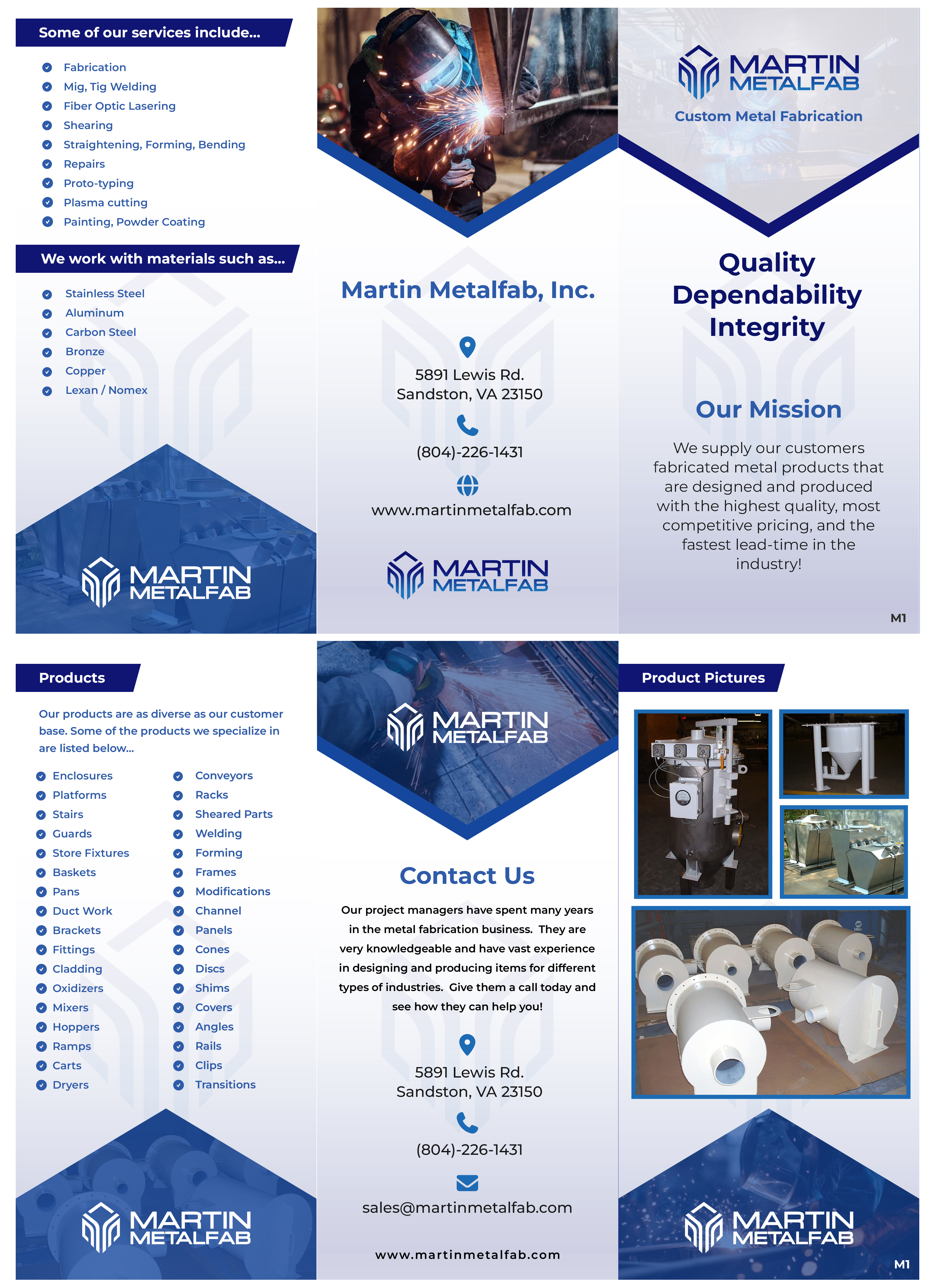 Flyer Design by pb for Martin Metalfab Inc | Design #37015748