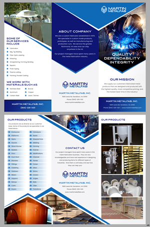 Flyer Design by pb for Martin Metalfab Inc | Design: #37019867