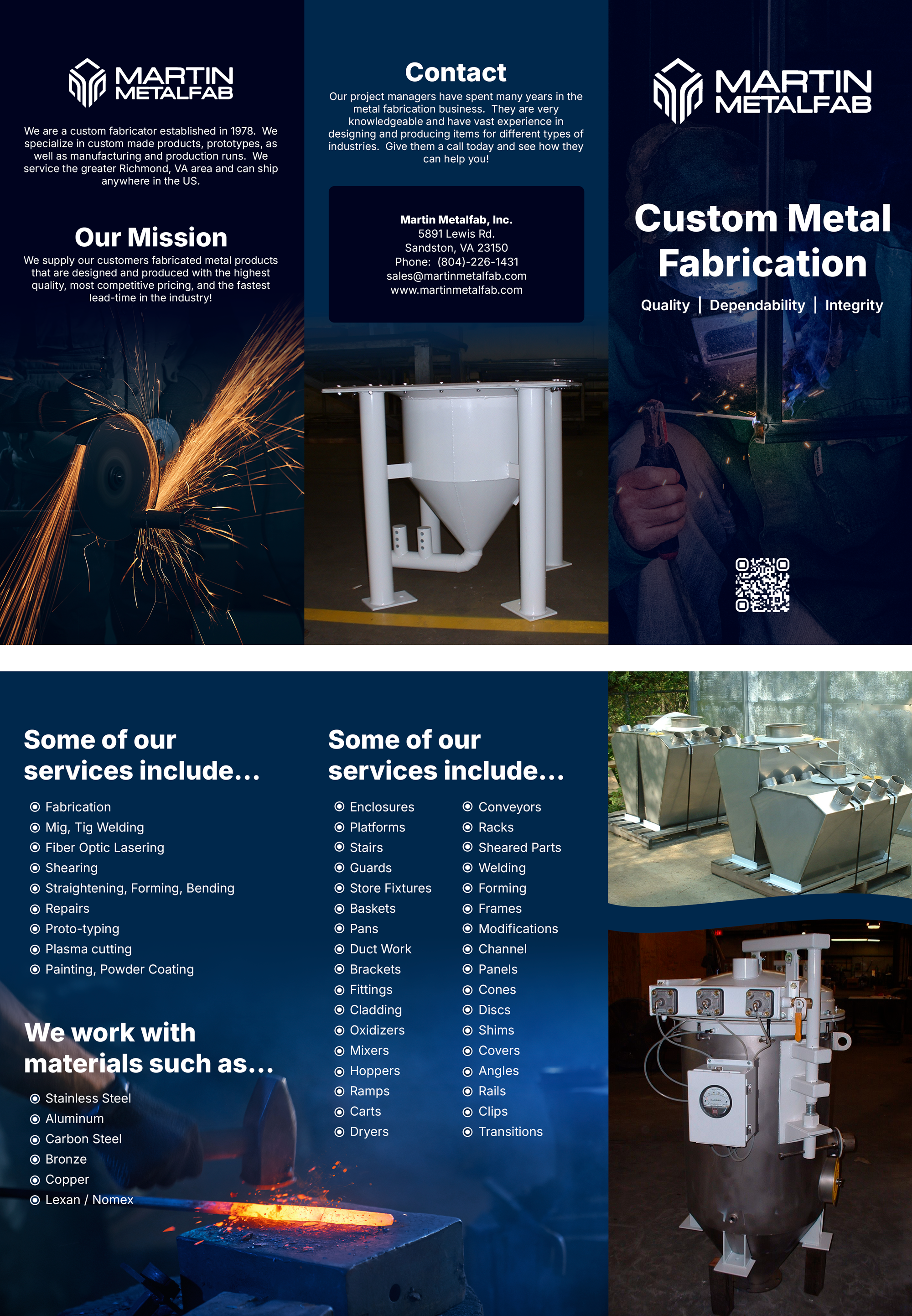 Flyer Design by karina Bertarione for Martin Metalfab Inc | Design #37030890