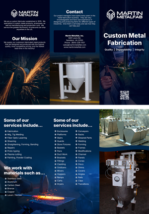 Flyer Design by karina Bertarione for Martin Metalfab Inc | Design: #37030890