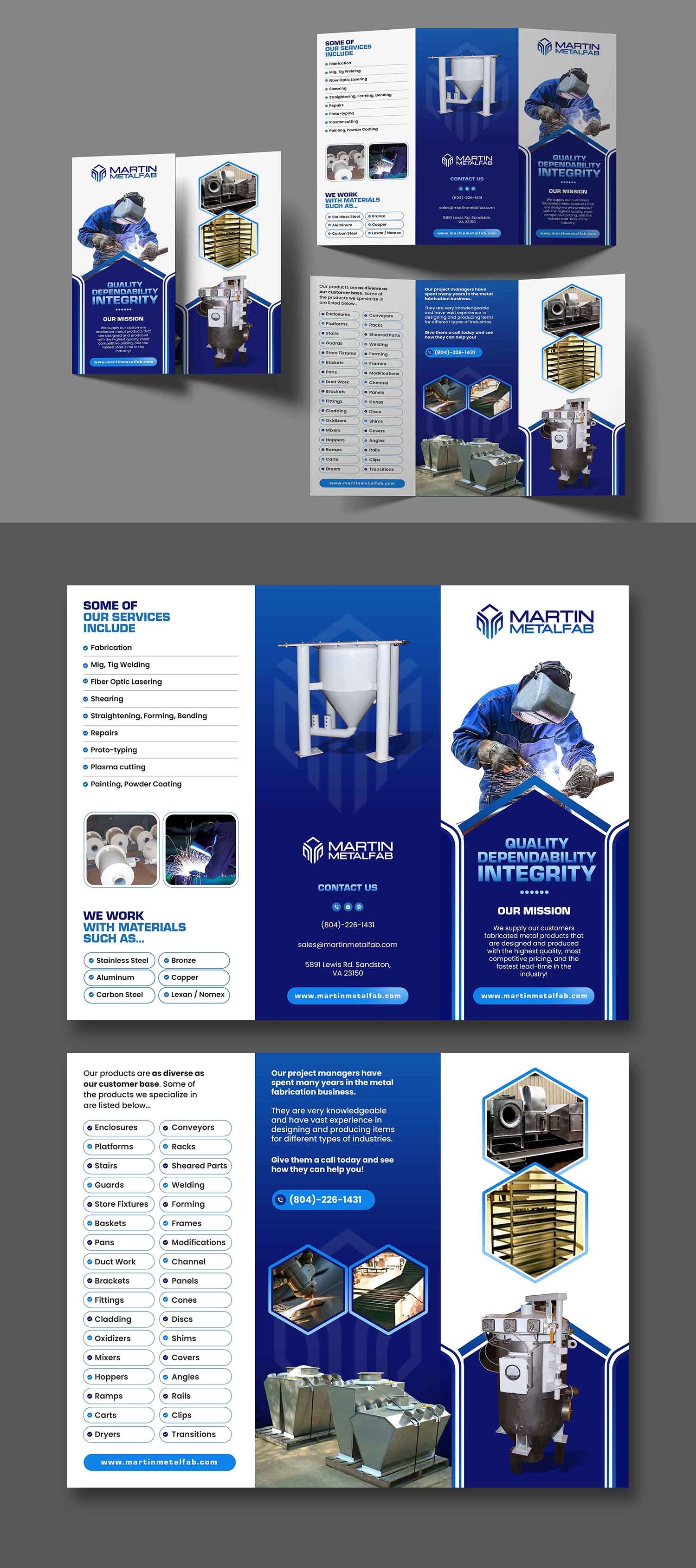 Flyer Design by debdesign for Martin Metalfab Inc | Design #37014573