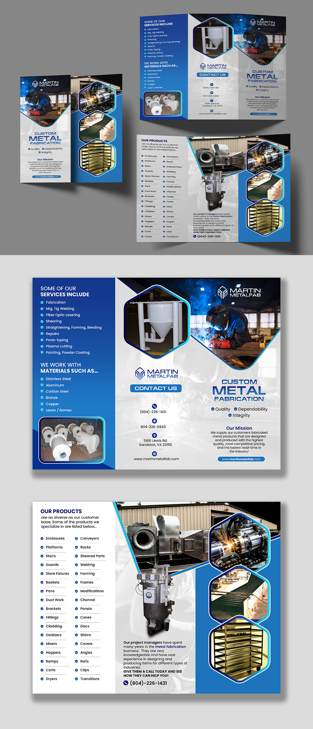 Flyer Design by debdesign for Martin Metalfab Inc | Design #37014642