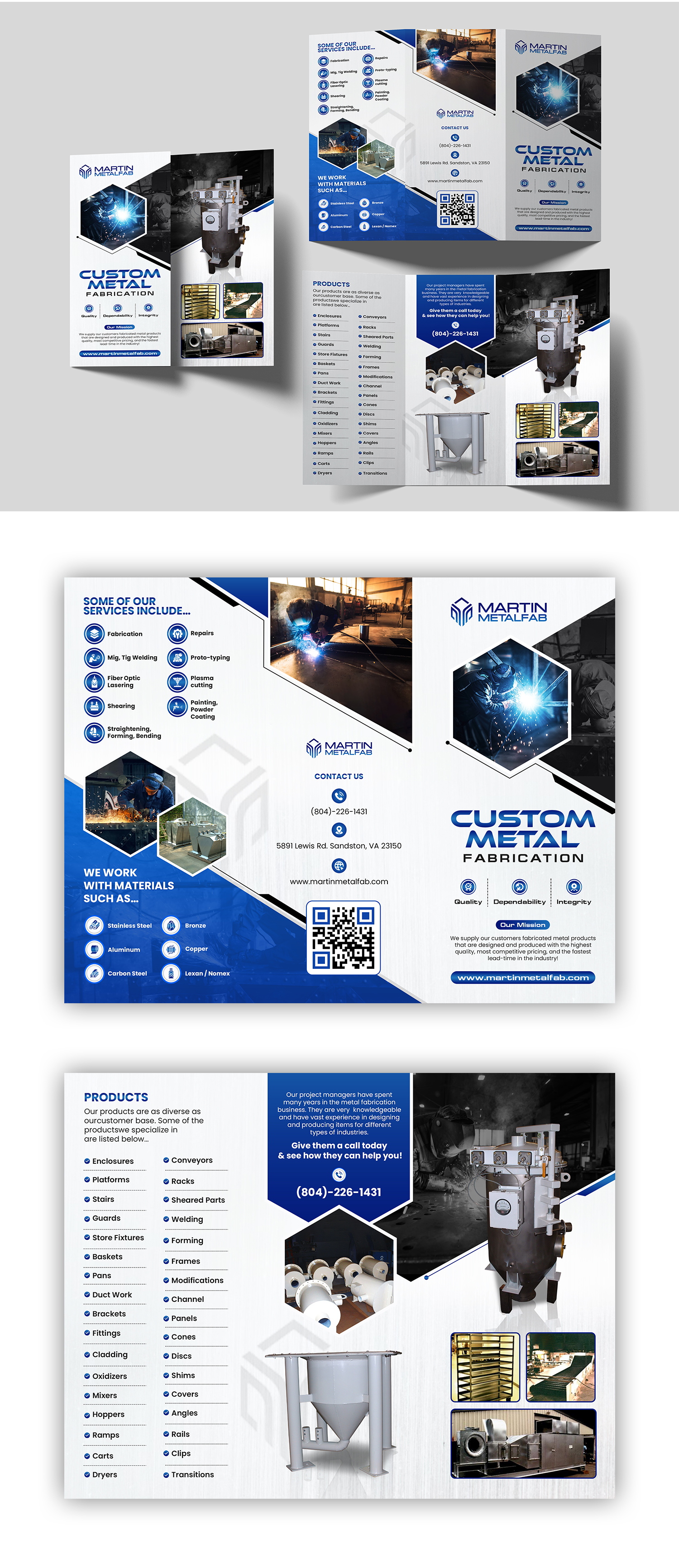 Flyer Design by debdesign for Martin Metalfab Inc | Design #37014651
