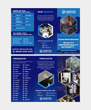 Flyer Design by Creations Box 2015 for Martin Metalfab Inc | Design: #37016166