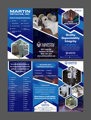 Flyer Design by Creations Box 2015 for Martin Metalfab Inc | Design: #37016167
