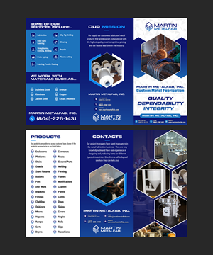 Flyer Design by Creations Box 2015 for Martin Metalfab Inc | Design: #37016168