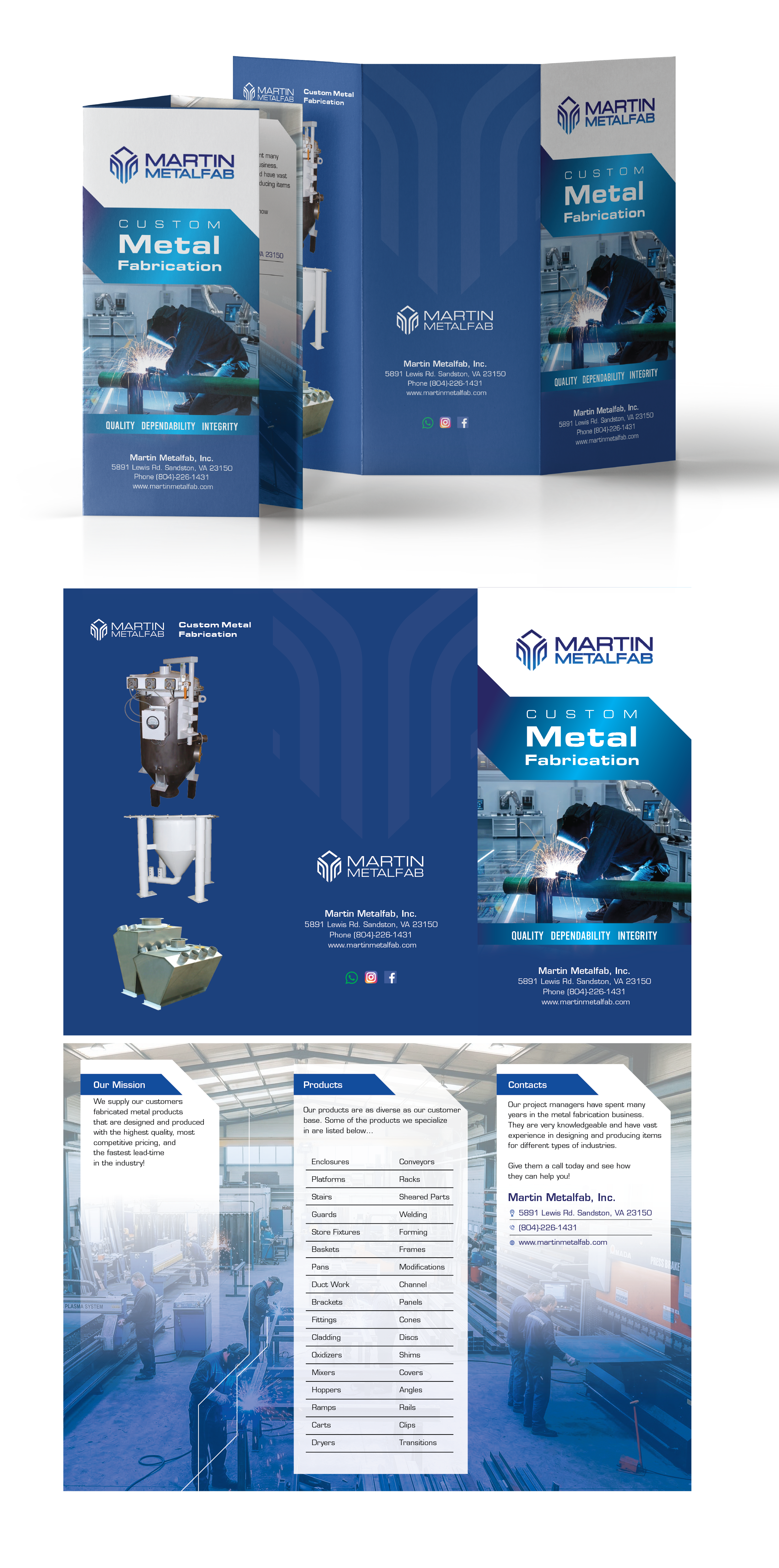 Flyer Design by GMWIRE for Martin Metalfab Inc | Design #37035480
