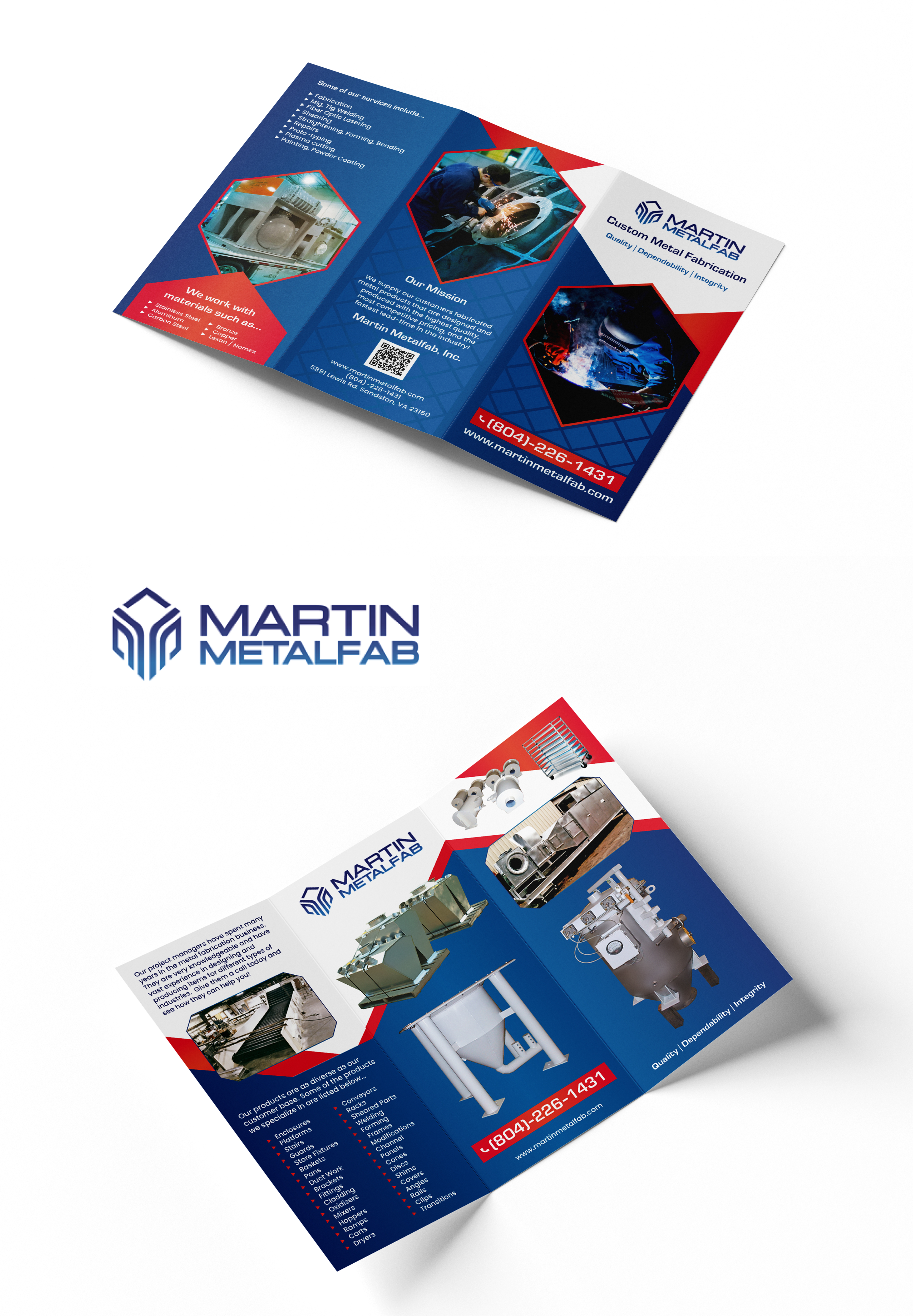 Flyer Design by saurov for Martin Metalfab Inc | Design #37018063