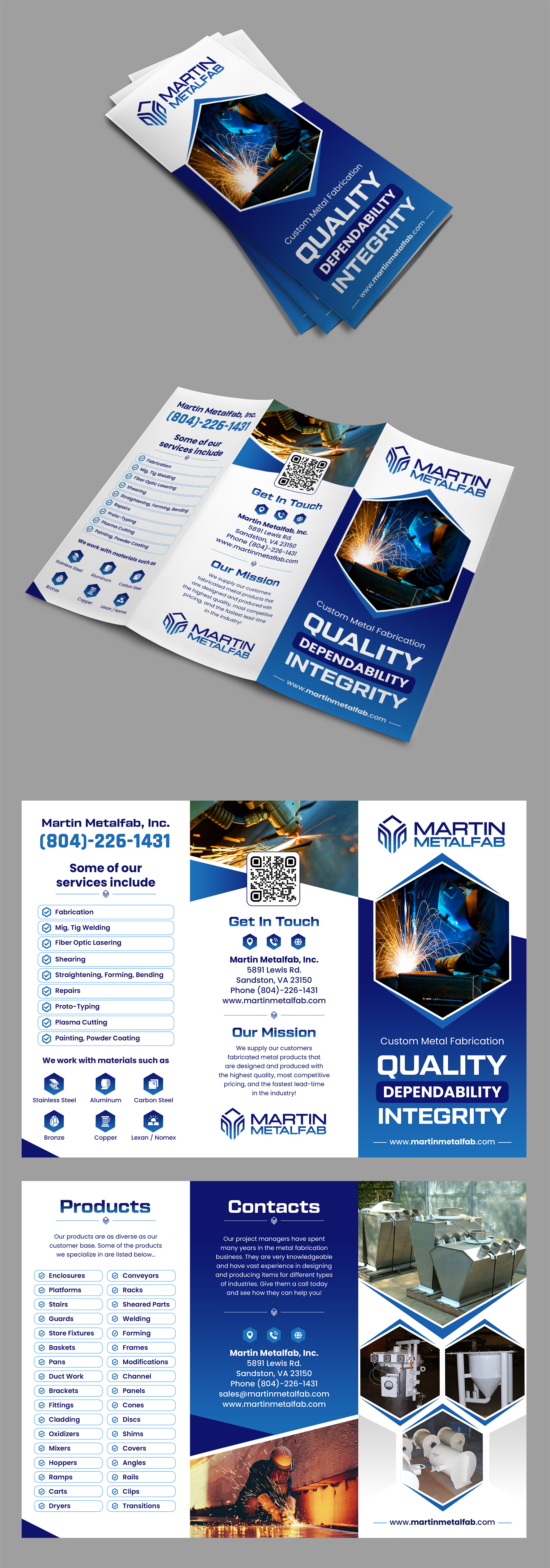 Flyer Design by SAI DESIGNS for Martin Metalfab Inc | Design #37019878