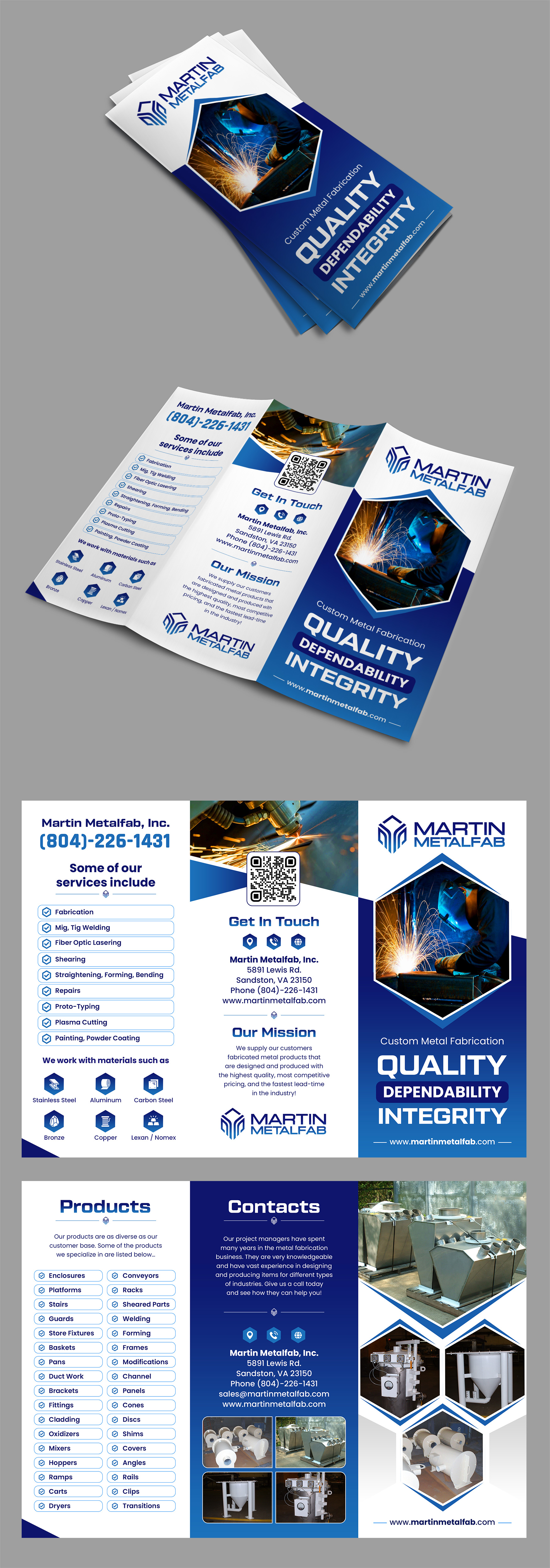 Flyer Design by SAI DESIGNS for Martin Metalfab Inc | Design #37262106