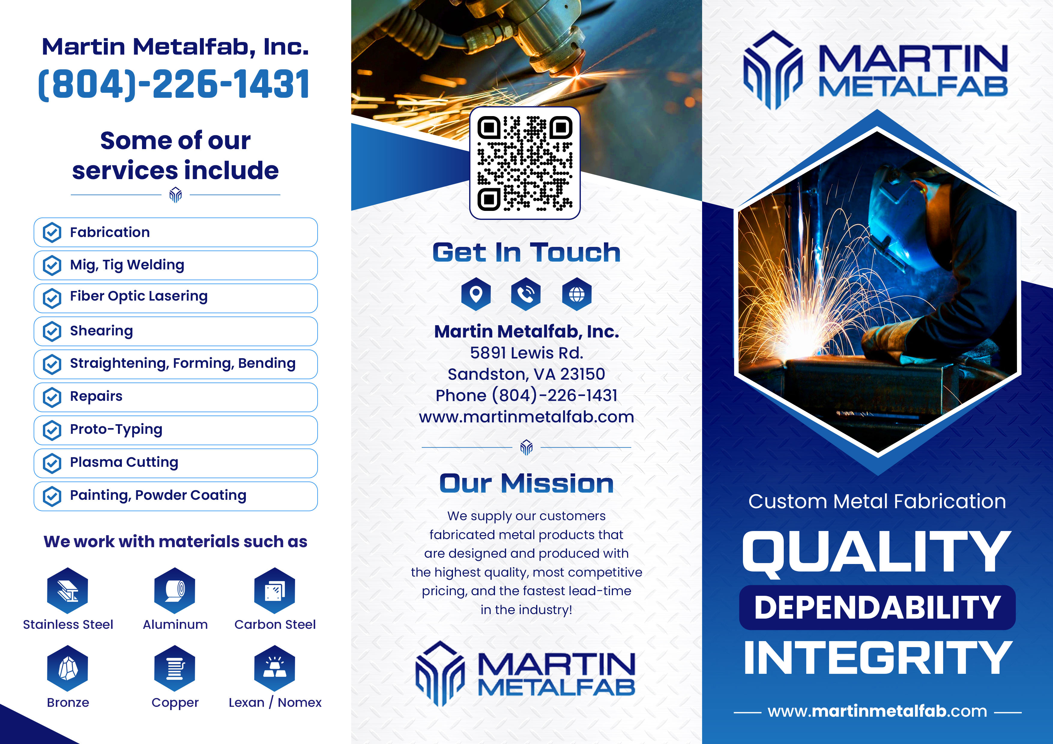 Flyer Design by SAI DESIGNS for Martin Metalfab Inc | Design #37335971