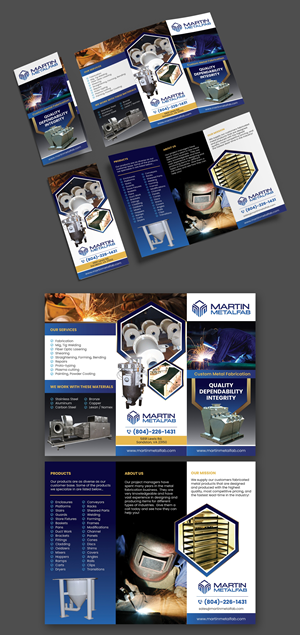 Flyer Design by Impressive Designs for Martin Metalfab Inc | Design: #37014403