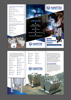 Flyer Design by GraphicsGuru for Martin Metalfab Inc | Design: #37034389