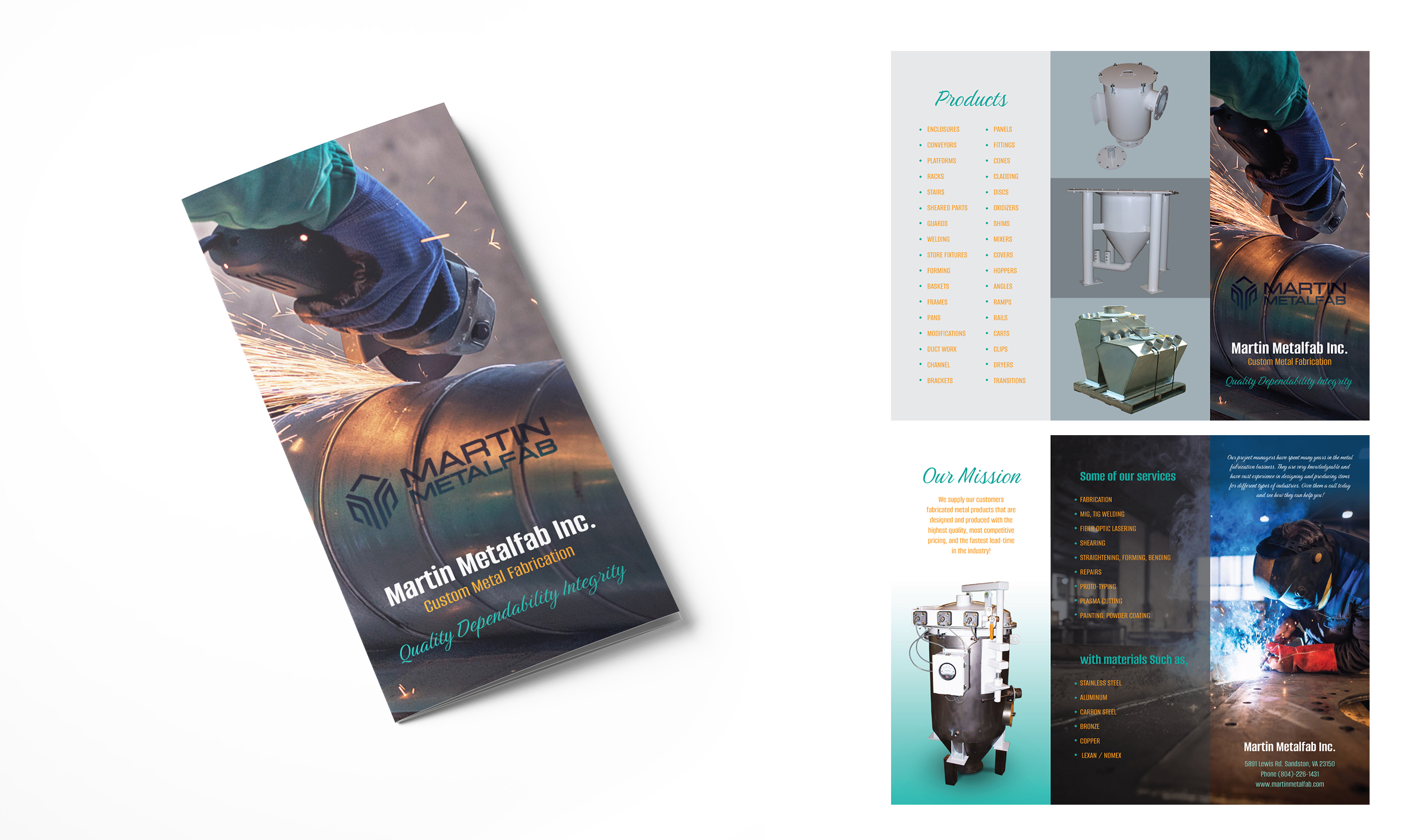 Flyer Design by Tharangafirst for Martin Metalfab Inc | Design #37014528