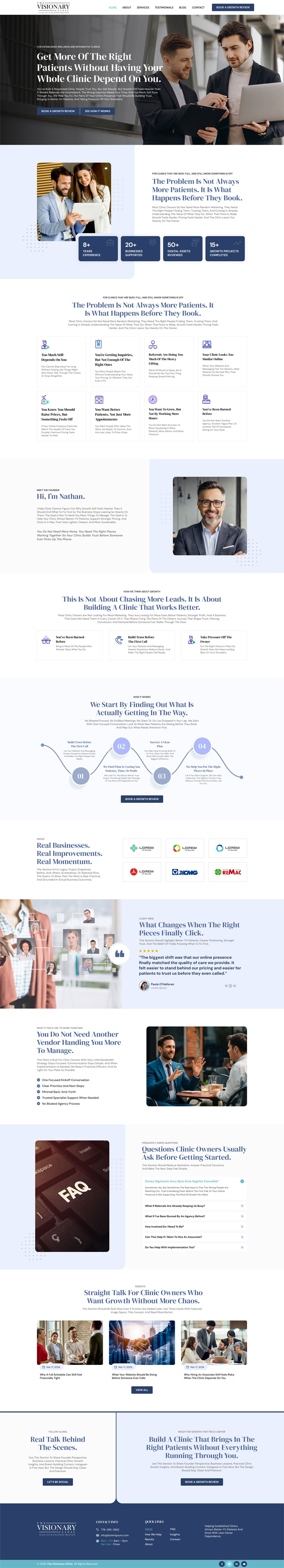 Wordpress Design by Ved Web Services for this project | Design #37030431