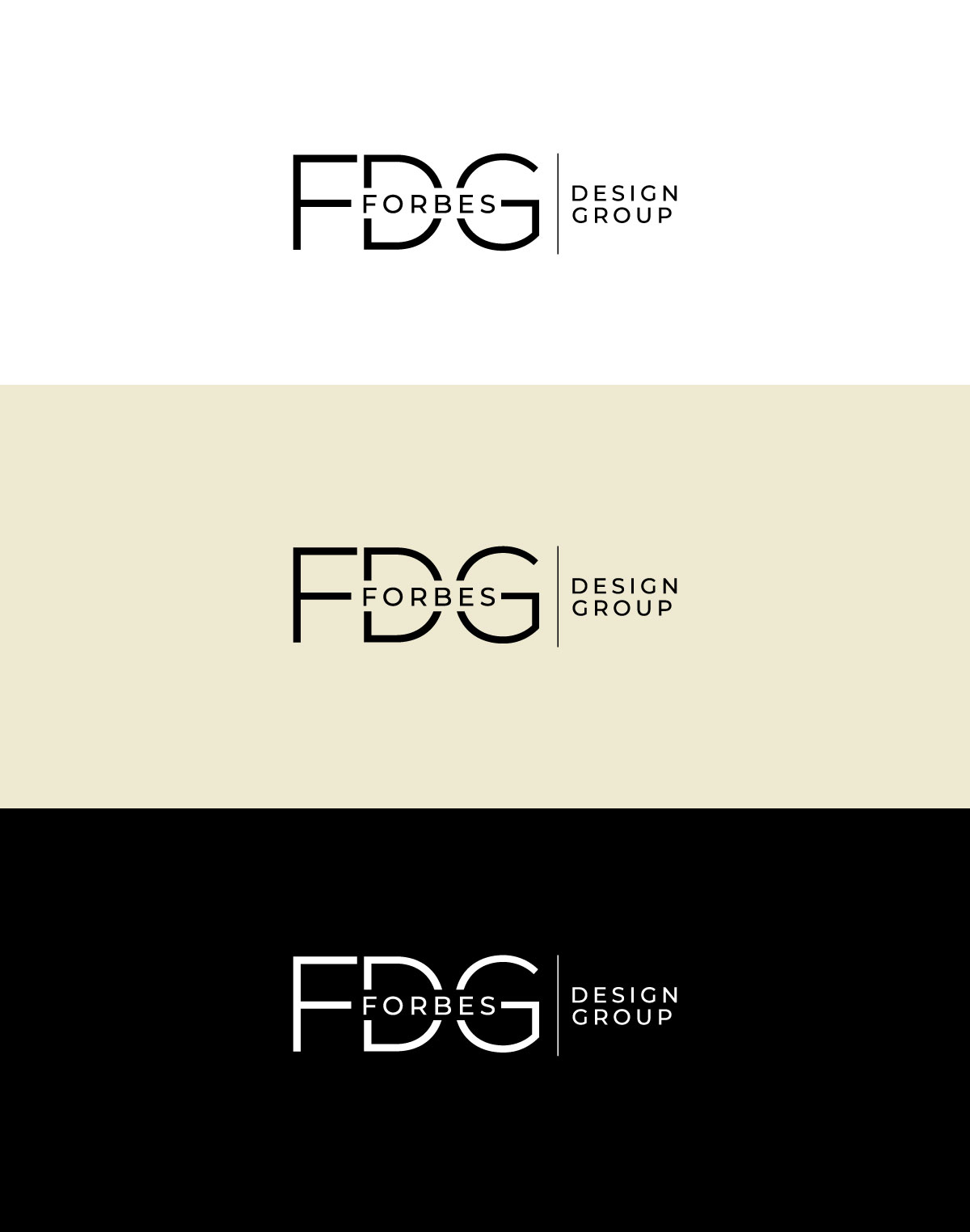 Diseño de Logo por jonkonrad para FORBES DESIGN GROUP | Diseño #37018812