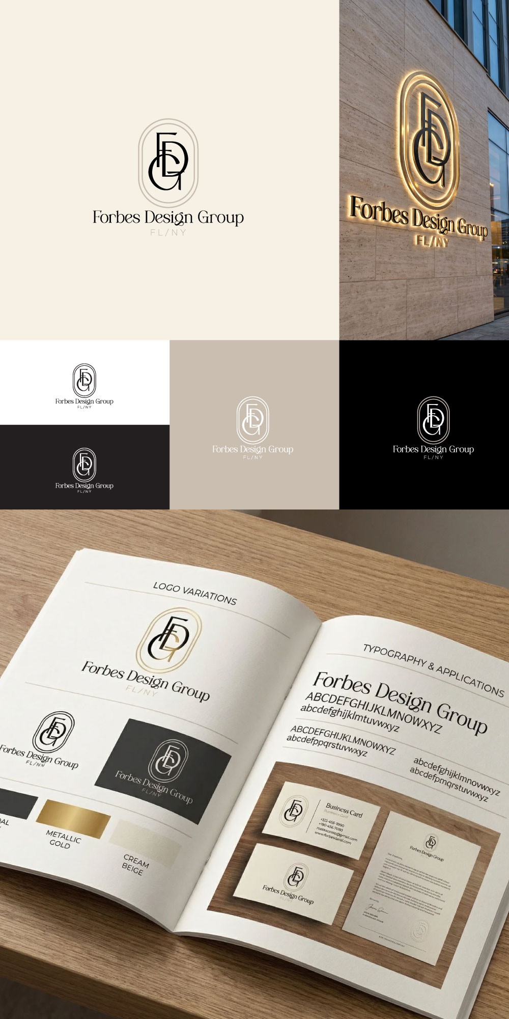 Diseño de Logo por Gol D Roger™ para FORBES DESIGN GROUP | Diseño #37042149