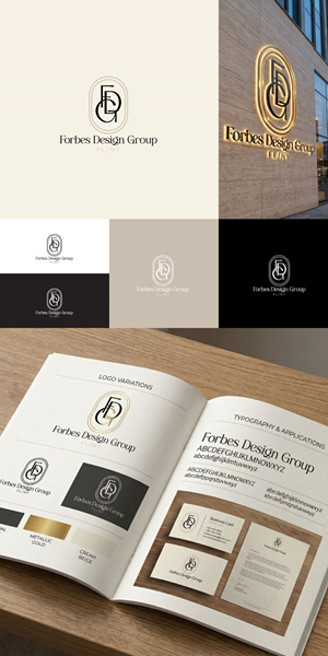 Diseño de Logo por Gol D Roger™ para FORBES DESIGN GROUP | Diseño: #37042149