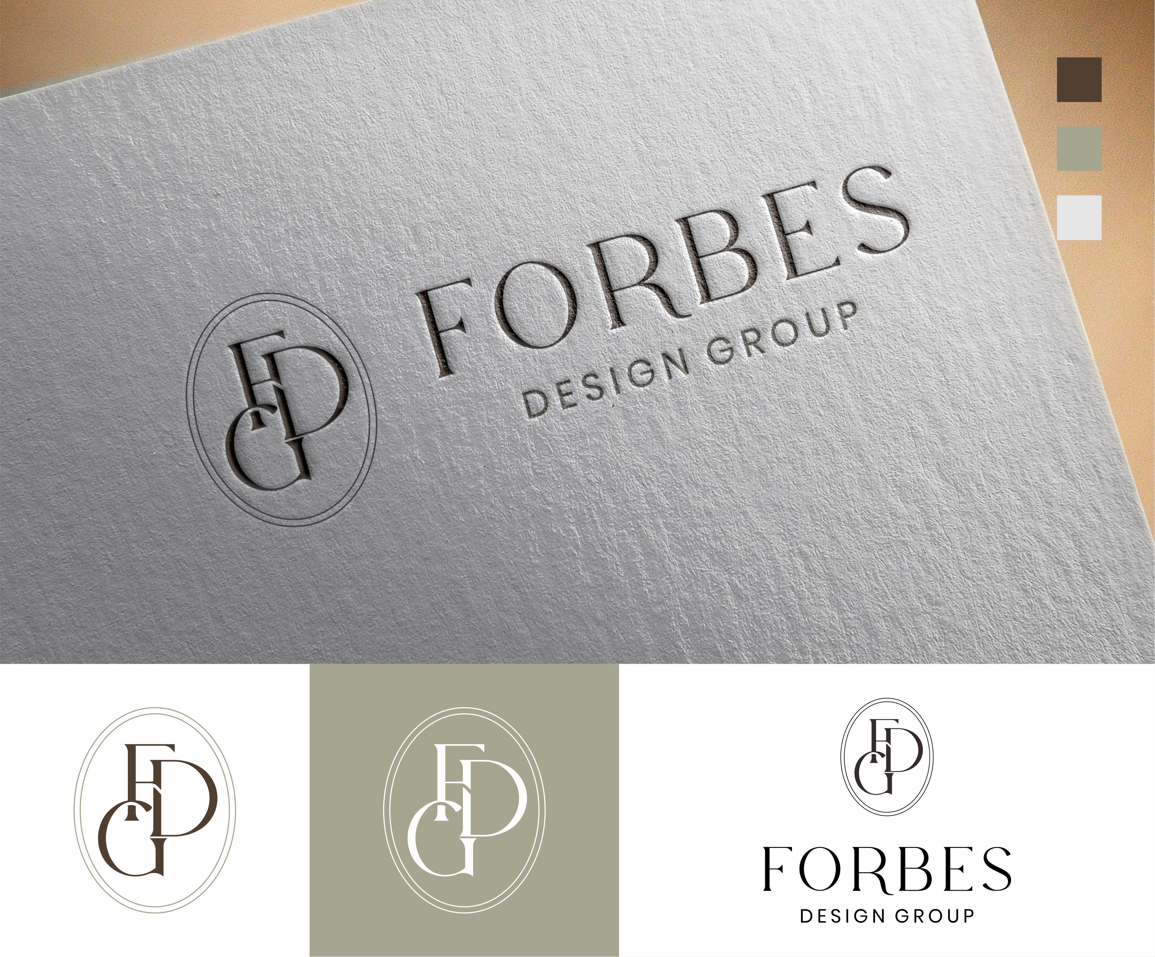 Logo Design by vta for FORBES DESIGN GROUP | Design #37018443